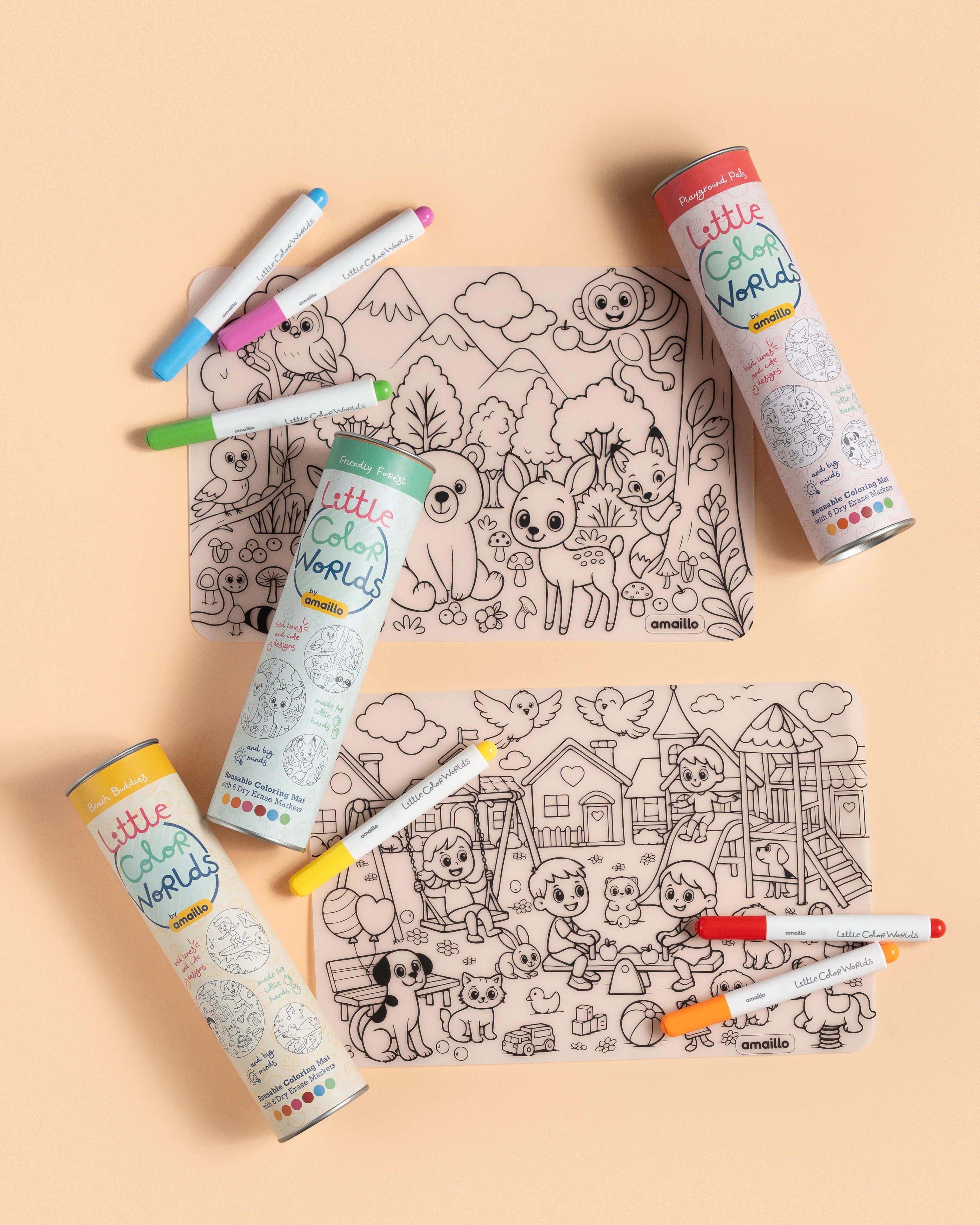 ¡Ya estamos aquí! Bienvenidos a Little Color Worlds de Amaillo Toys