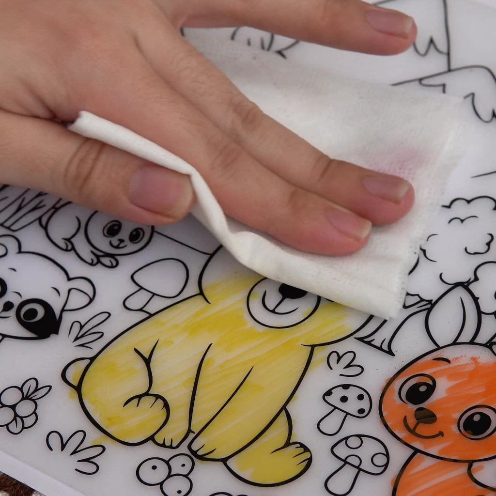 Playground Pals Reusable Coloring Mat